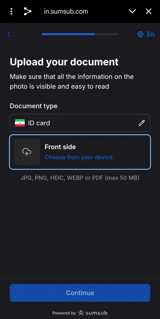 ثبت نام و احراز هویت در بروکر آلپاری مرحله یازدهم
