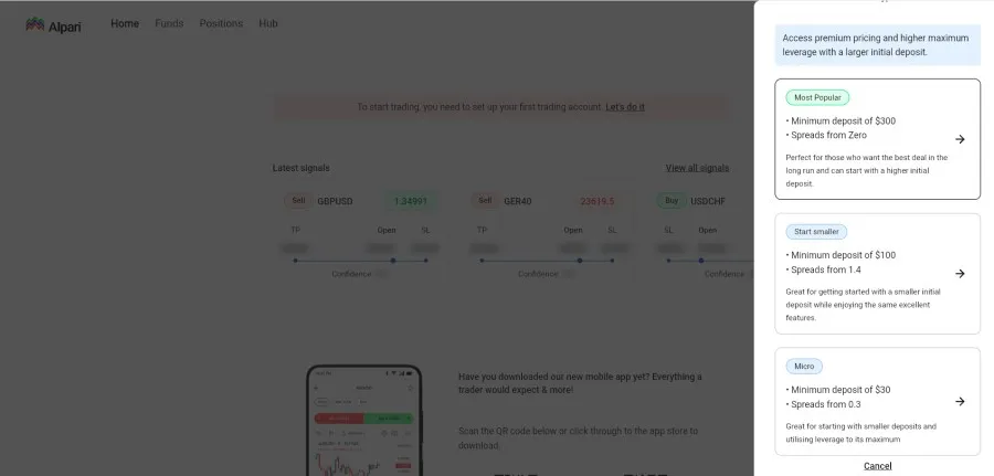 ثبت نام و احراز هویت در بروکر آلپاری مرحله سیزدهم