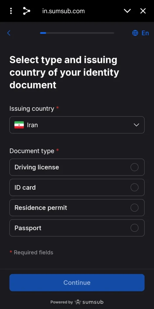 ثبت نام و احراز هویت در بروکر آلپاری مرحله دهم