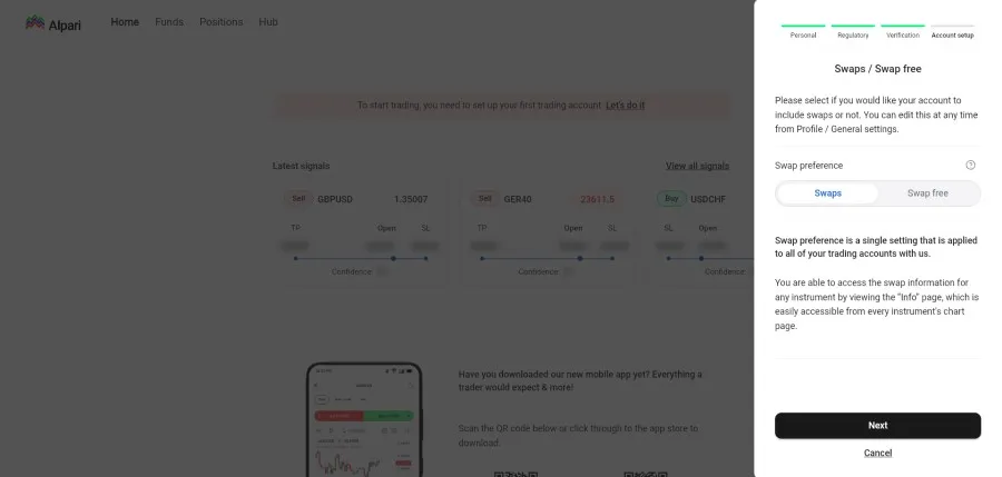 ثبت نام و احراز هویت در بروکر آلپاری مرحله دوازدهم